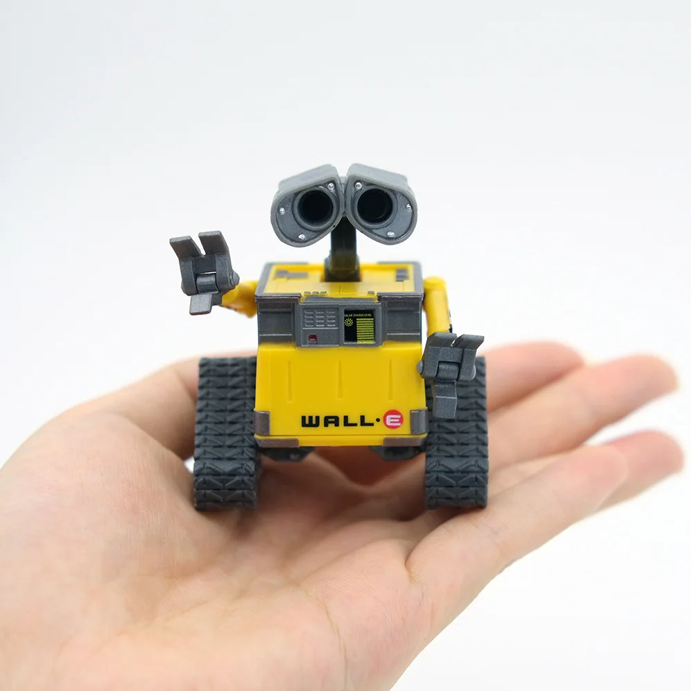 Фото Wall-E Robot Wall E & EVE ПВХ Фигурка Коллекция Модель Игрушки Куклы 6 см/10 см Для Детей Рождественский Подарок №4