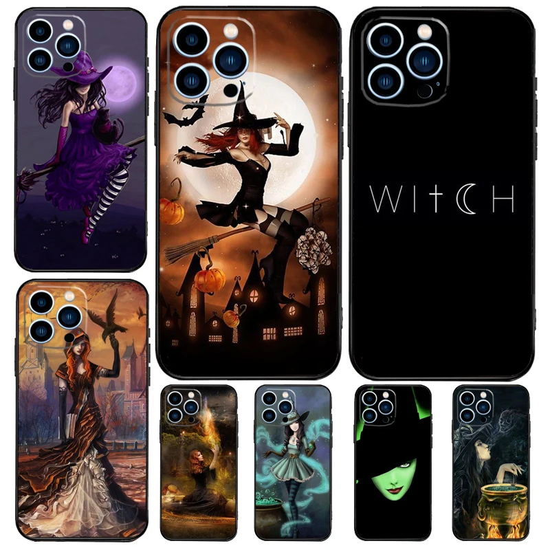 Хэллоуин Луна Ведьма Ужас Для Honor Magic 7 6 5 Lite V5 Чехол Для Honor 200 400 Pro 90 70 50 X8a X8b X9a X9b X9c Чехол