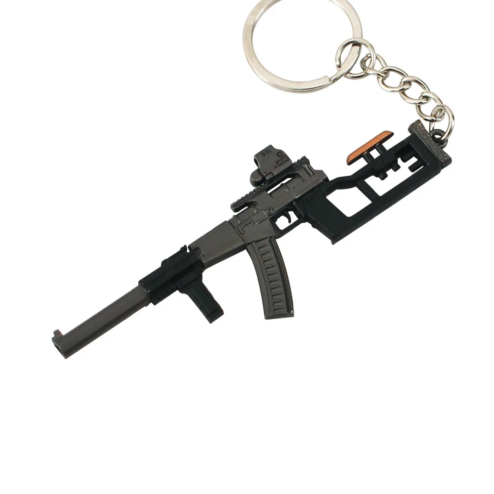 9 см Arena Breakout VSS модель винтовки кулон брелок для мужчин и мальчиков мини металлический брелок для ключей Finder вентиляторы коллекционные ювелирные аксессуары (art.: 3920cf3affc7b) - 3920cf3affc7b