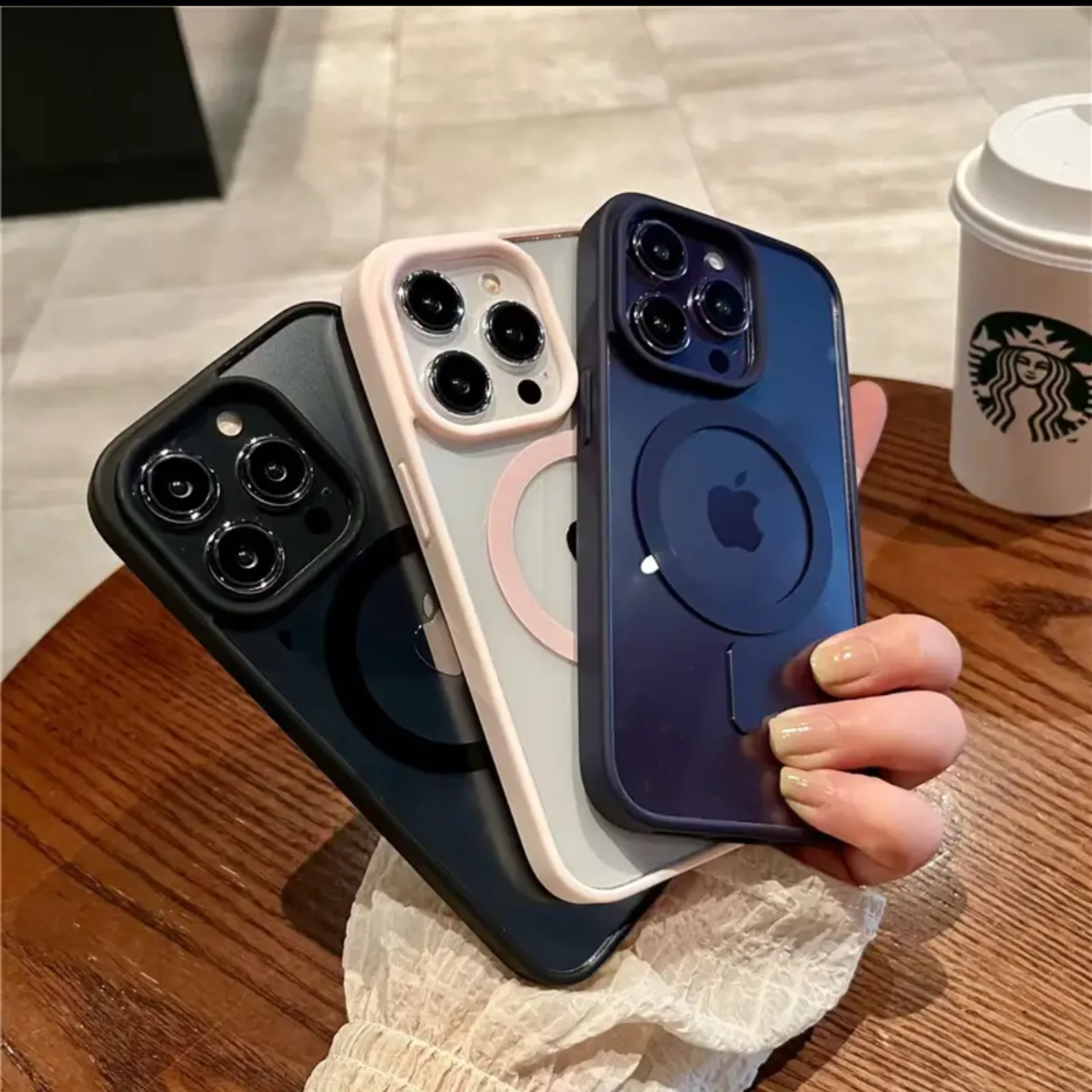 Роскошный магнитный беспроводной зарядный чехол Magsafe для iPhone 15 14 Plus 13 12 11 Pro Max, противоударный мягкий прозрачный чехол-бампер