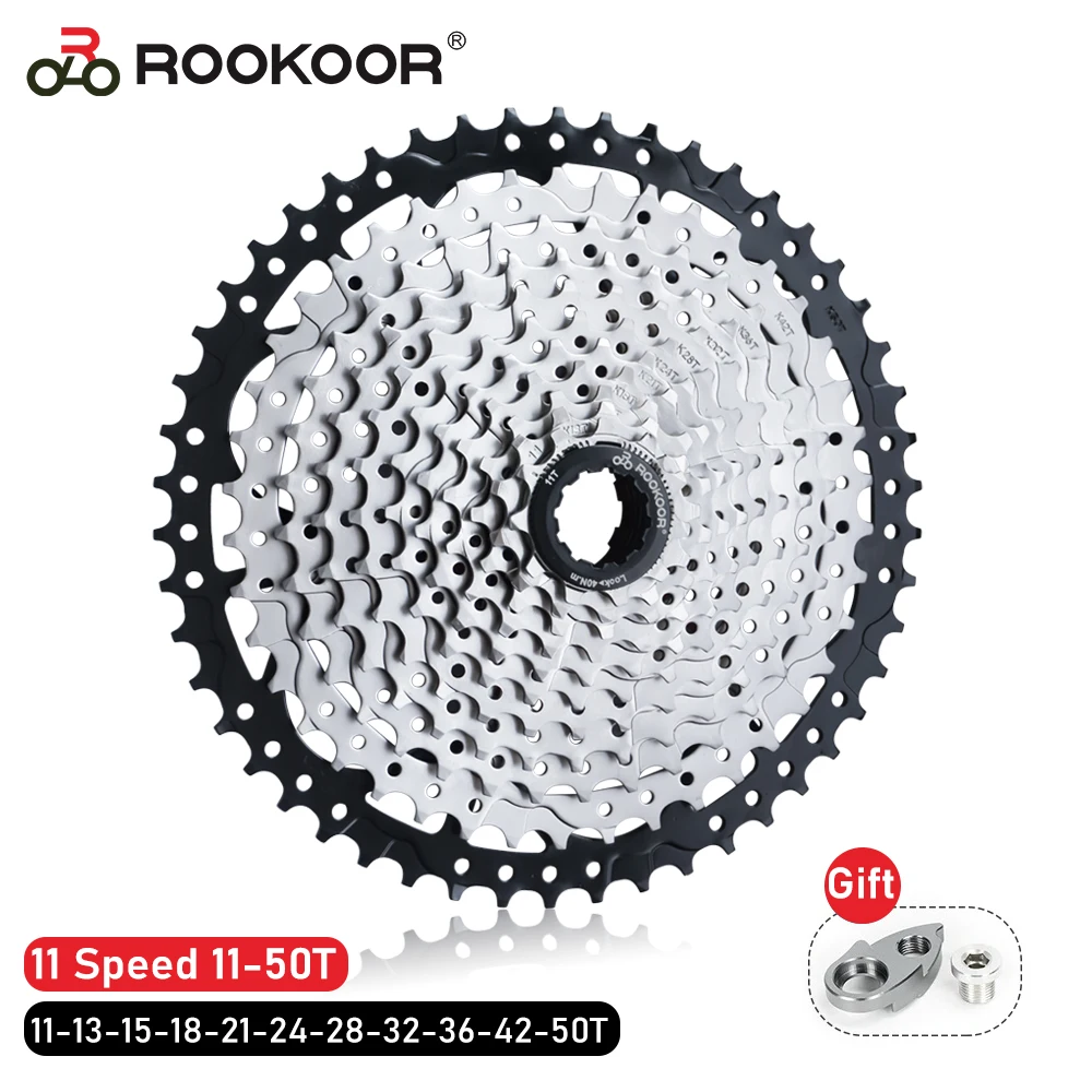 2021 новая Звездочка ROOKOOR MTB 11 скоростей велоцидада 11-50T велосипедная кассета Roda Dentada горный велосипед для SHIMANO SRAM