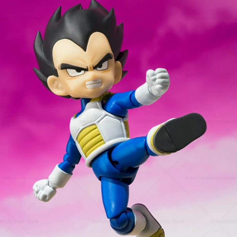 Фото Bandai в наличии SHF S.H.Figuarts Dragon Ball DAIMA SON GOKU VEGETA MINI аниме оригинальные игрушки подарки полная фигурка модель комплект DT №2