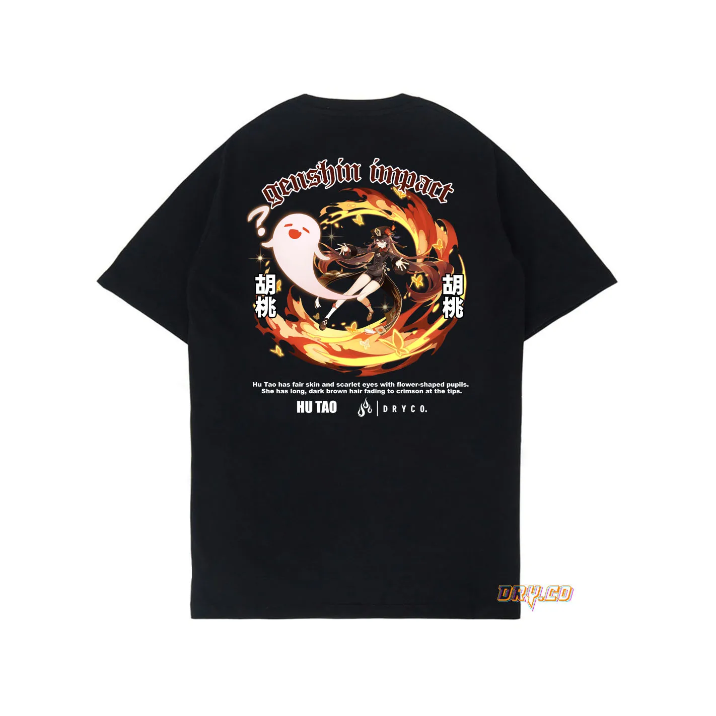 Фото HU TAO KAOS GAME GENSHIN IMPACT (LIYUE) унисекс PRIA WANITADRYCO №4