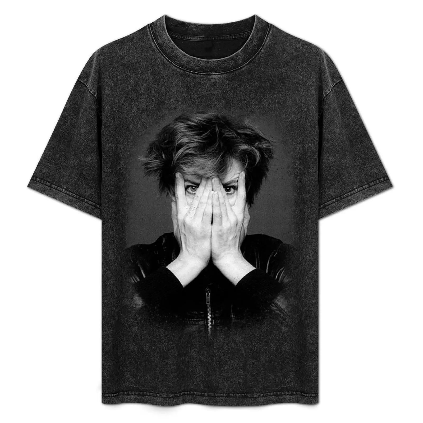Футболка «Мы could be heroes Bowie hidding», футболки большого размера, черные футболки, большие и высокие футболки для мужчин