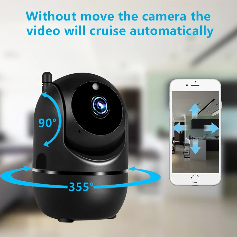 Новая iP-камера HD 1080P облачная беспроводная наружная Автоматическая Инфракрасная камера видеонаблюдения s с Wi-Fi камерой