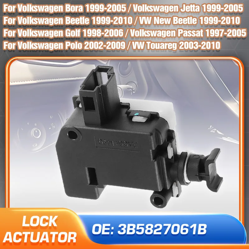 Мотор привода защелки замка багажника для Volkswagen Bora Jetta Beetle Golf Passat B5 Polo Touareg Запчасти для замка задней двери 3B 5827061 Б