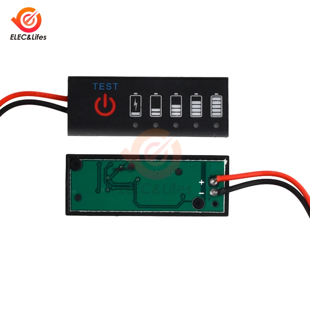 Индикатор уровня батареи 18650 Lipo, тестер емкости лития, 1S, 2S, 3S, Φ, 6S, 3,7-25,2 в, модуль, дисплей для литиевых батарей DIY