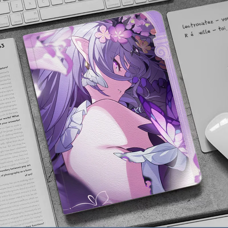Чехол Castorice Anime Honkai Star Rail для iPad 10,2 9th 10th Air 5 6 Mini 4 7 Роскошный силиконовый чехол Pro 11 13 для iPad Air1 2 3 4