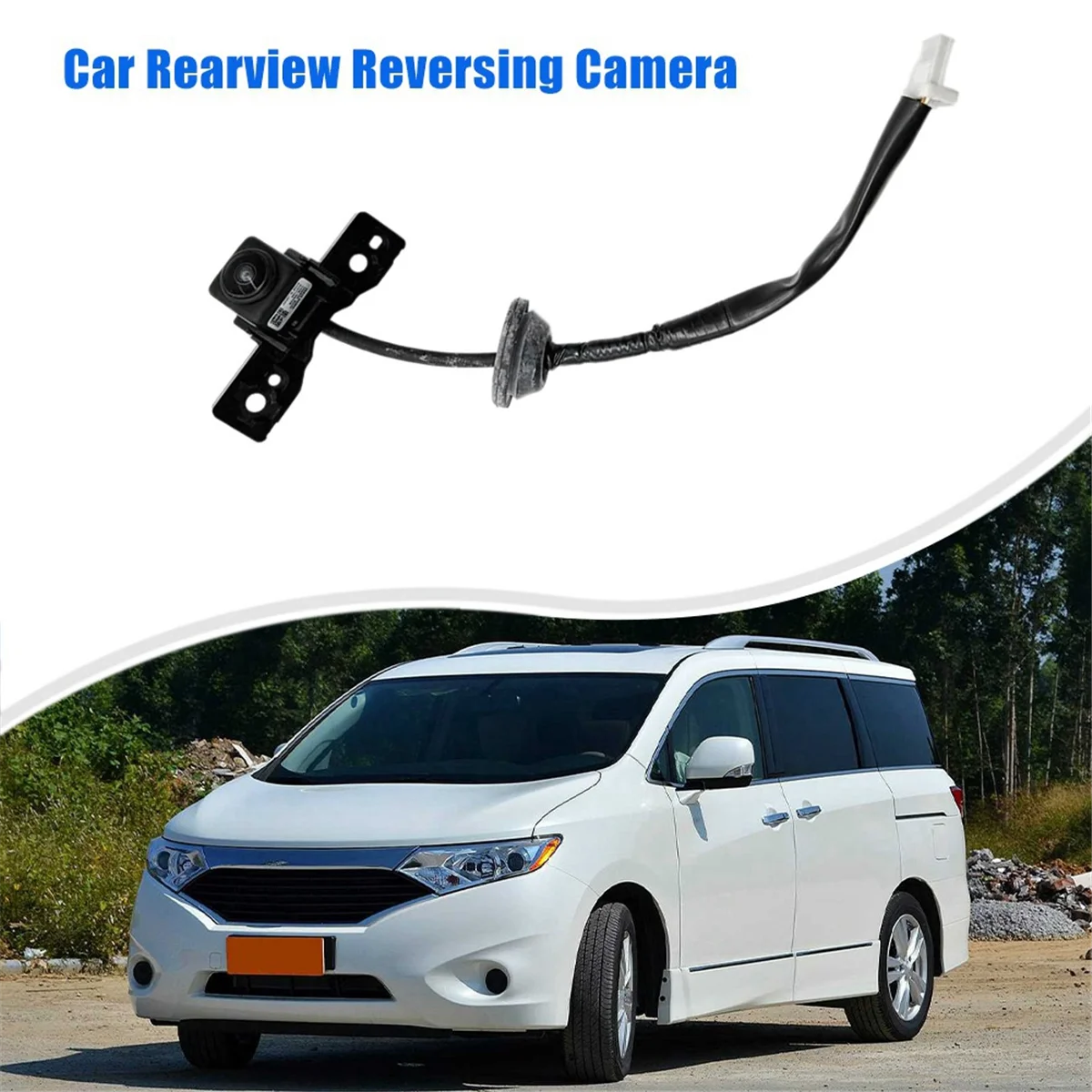28442-3WS0A для Nissan QUEST 2013-2017 Автомобильная камера заднего вида заднего вида 284423 WS0A (art.: 3920cb00cecb6) - 3920cb00cecb6