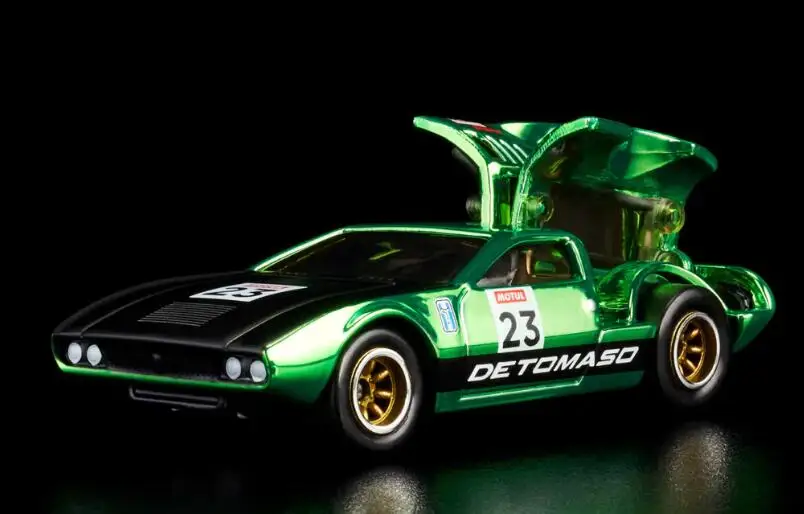 Автомобили Hot Wheels RLC De Tomaso Mangusta 2023, 1/64, литая металлическая модель игрушечного транспортного средства