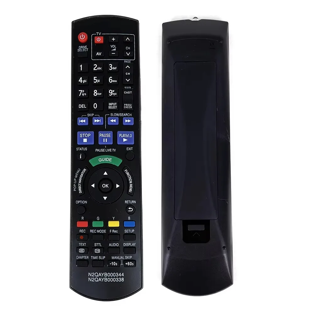 Использование пульта дистанционного управления для DVD-плеера Panasonic Blu-ray N2QAYB 000344   N2QAYB 000338   DMR-BS850EG DMR-BW850GL DMR-XW350GL