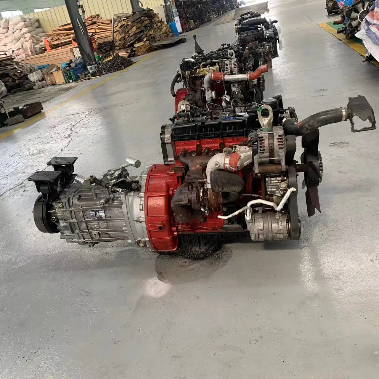 Фото Оригинальный 4-цилиндровый двигатель ISF2.8T Euro 3, для грузовика cummins №4