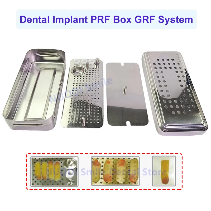 Стоматологическая коробка PRF, система GRF, насыщенная коробка Fibrin, набор мембранной имплантатологии, стоматологический имплантат, хирургические инструменты, стоматологические инструменты