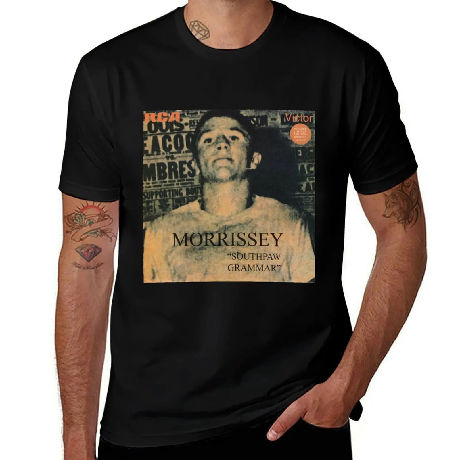 Футболка Morrissey Southpaw Grammar, мужская футболка из 100-процентного хлопка, роскошная футболка