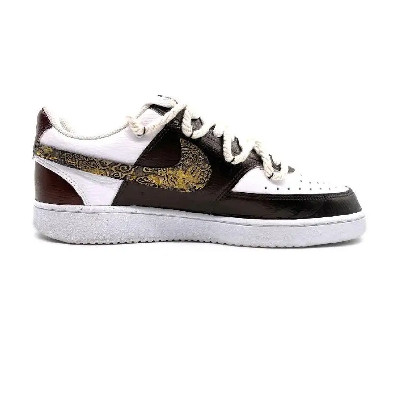 Фото 【Настроить】Nike Court Vision 1, обувь для скейтбординга, мужские кроссовки, DH2987-101 №2