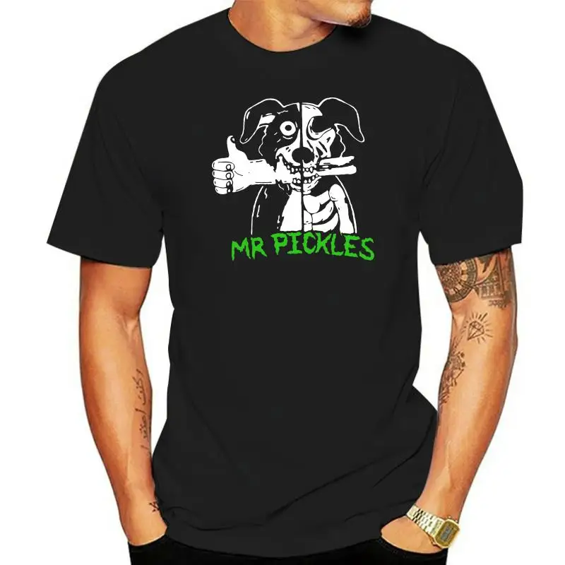 Cartoon Character Mr Pickles Letter Printing T Shirt Maker Cheap T Shirt Designer Online