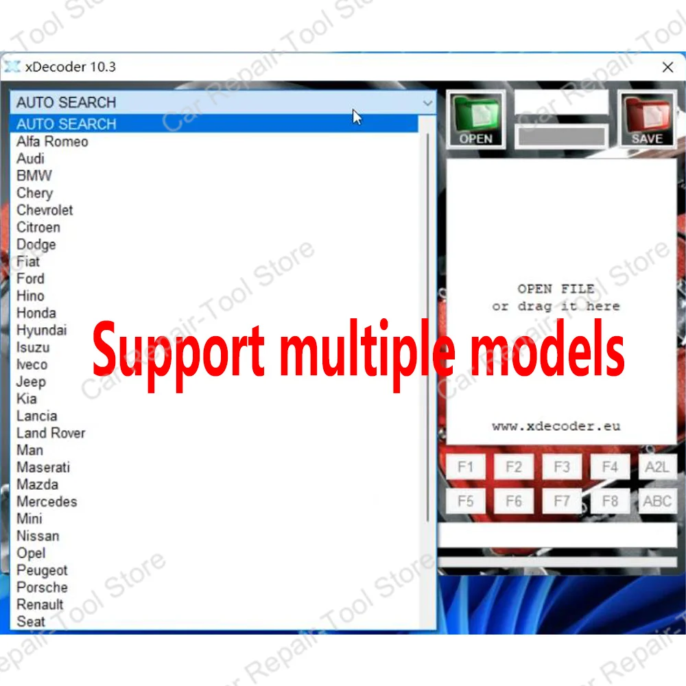 Фото XDECODER 10,3 DTC OFF новая лицензия, полностью активированные Dpf Egr блюдки Adblue Off ECU DTC средство для удаления, неограниченное или устанавливаемое на один ПК №5