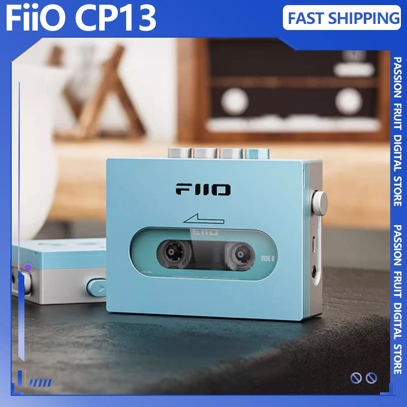 FiiO CP13 Ретро Классический Портативный MP3-плеер Двухрежимный HIFI Качество звука Walkman Стерео Настроить динамик из алюминиевого сплава