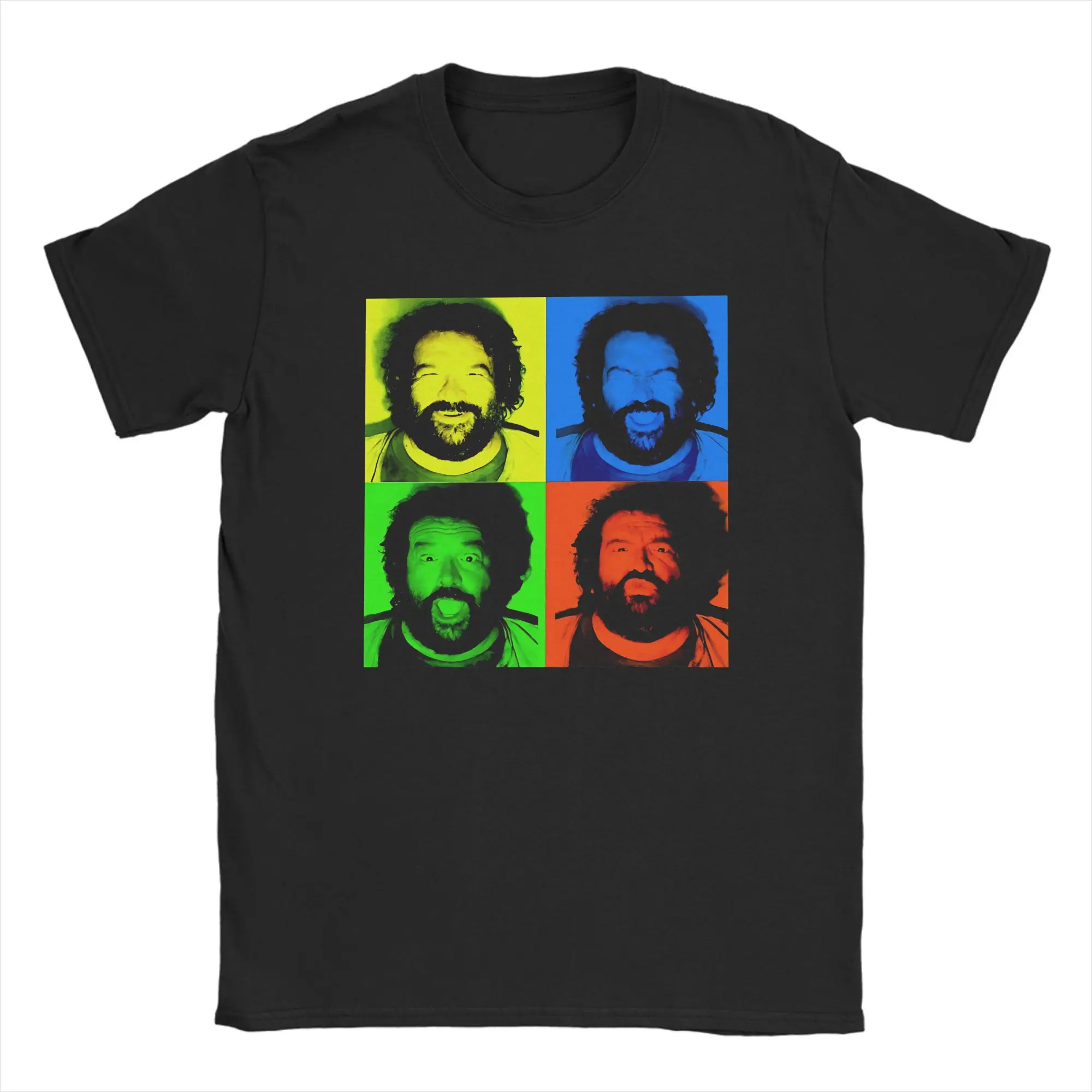Футболка Bud Spencer Banana Joe 1982, мужская футболка из чистого хлопка Crazy, футболка с круглым вырезом, одежда с короткими рукавами, 6XL