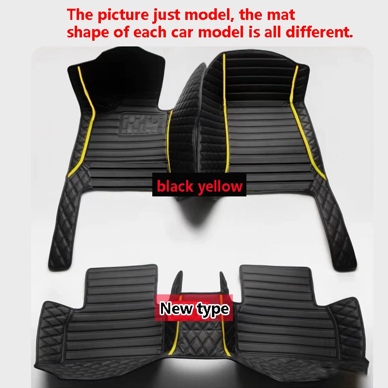 Фото Кожаные автомобильные коврики для Toyota Corolla E120 2001 2002 2003 2004 2005 2006 №5