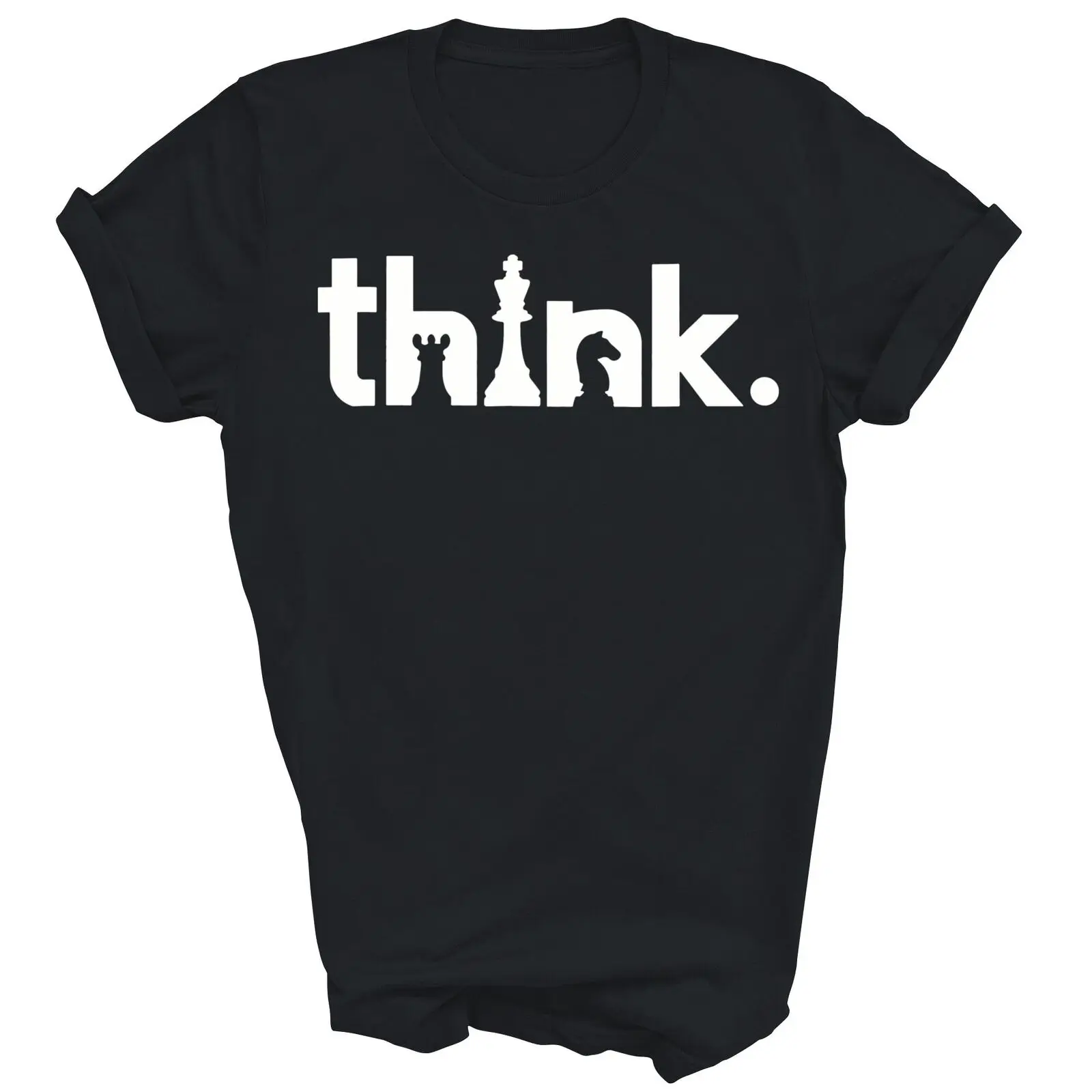 Шахматная игра Think в шахматы, шахматная рубашка для влюбленных, унисекс, подарок