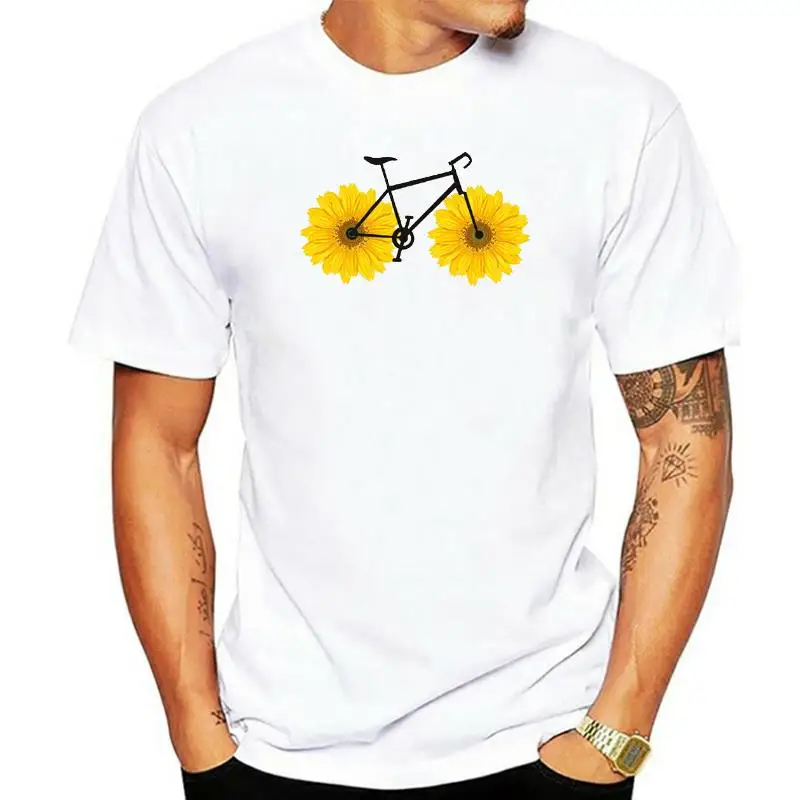 100% bawełna damska graficzna słonecznikowa kwiatowa śliczna wiosna 90. moda codzienna estetyczny nadruk ubrania damskie topy Tees T-Shirt