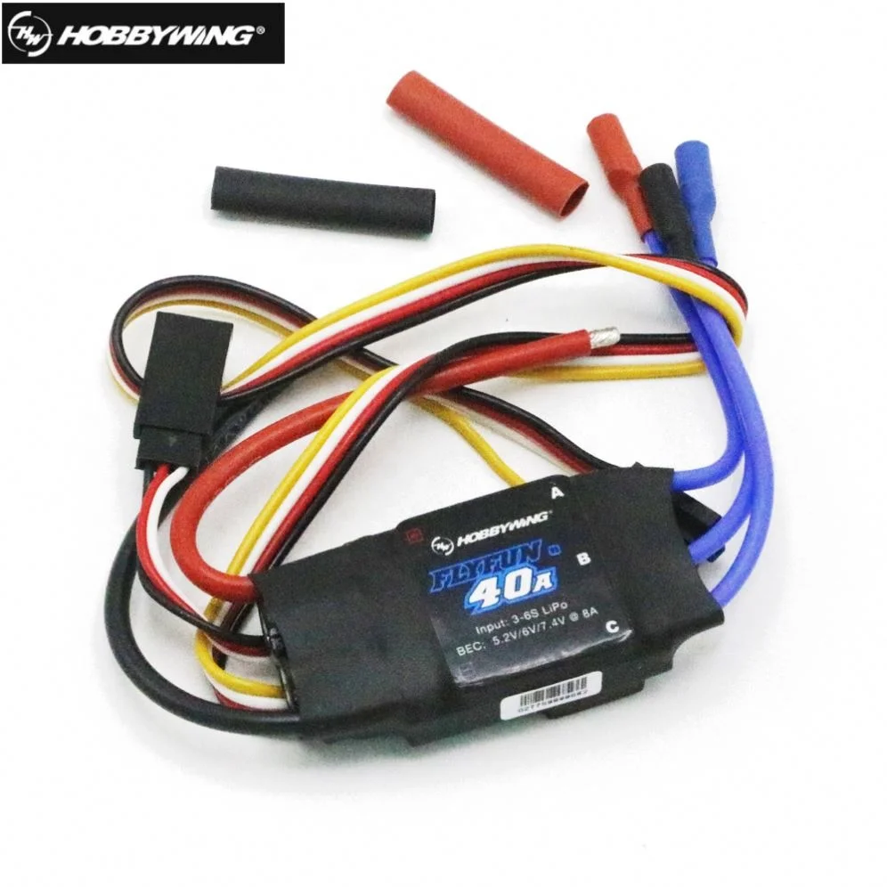 Hobbywing FlyFun 30A 40A 20A V5 2-4S 2-6S Электрический регулятор скорости ESC для радиоуправляемого мультикоптера Радиоуправляемый самолет