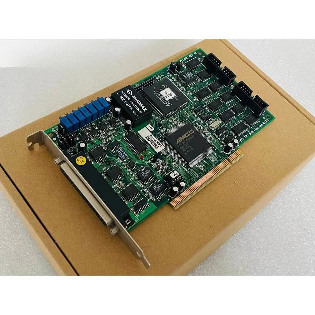 Для карты сбора данных ADLINK PCI Многофункциональная карта сбора данных идеально протестирована PCI-9112 REV. B1