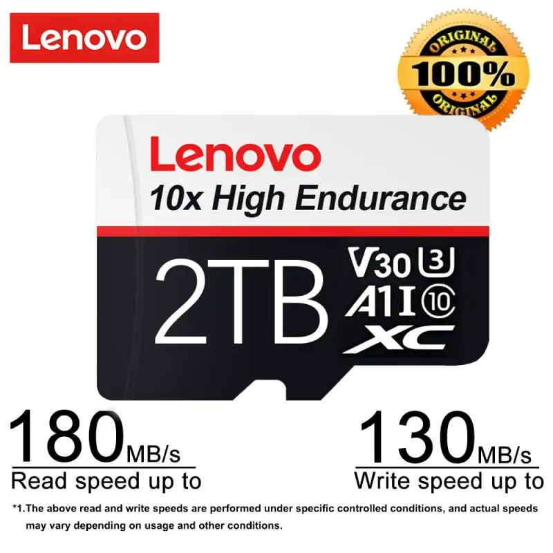 Оригинальная карта памяти Lenovo, 128 ГБ, 256 ГБ, 512 ГБ, высокоскоростная A2 Micro TF SD-карта, 1 ТБ для игровой SD-карты Nintendo Switch Ps4