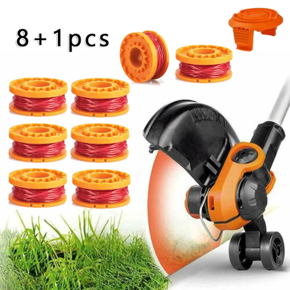 WA0010 Триммер-катушка для Worx с крышкой WA6531 GT WG154 WG155 WG163 WG175, аксессуары для Worx WG154, высокое качество (art.: 3920d069d00fa) - 3920d069d00fa