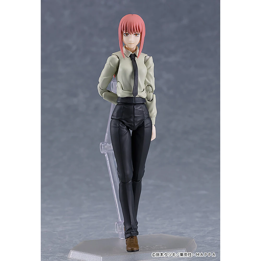 Фото MaxFactory Figma No.617 Makima бензопила Man 1/12 экшн-Кукла коллекционная Аниме Фигурка модель игрушка подарок №2