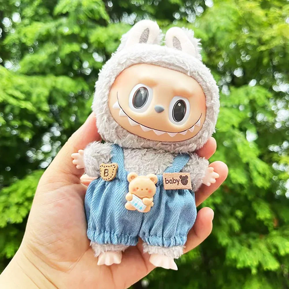 Фото Мини Плюшевая Кукла одежда наряд аксессуары для корейских Kpop Exo Labubu I II куклы Idol 17 см сидят вечерние комбинезоны одежда подарки №5