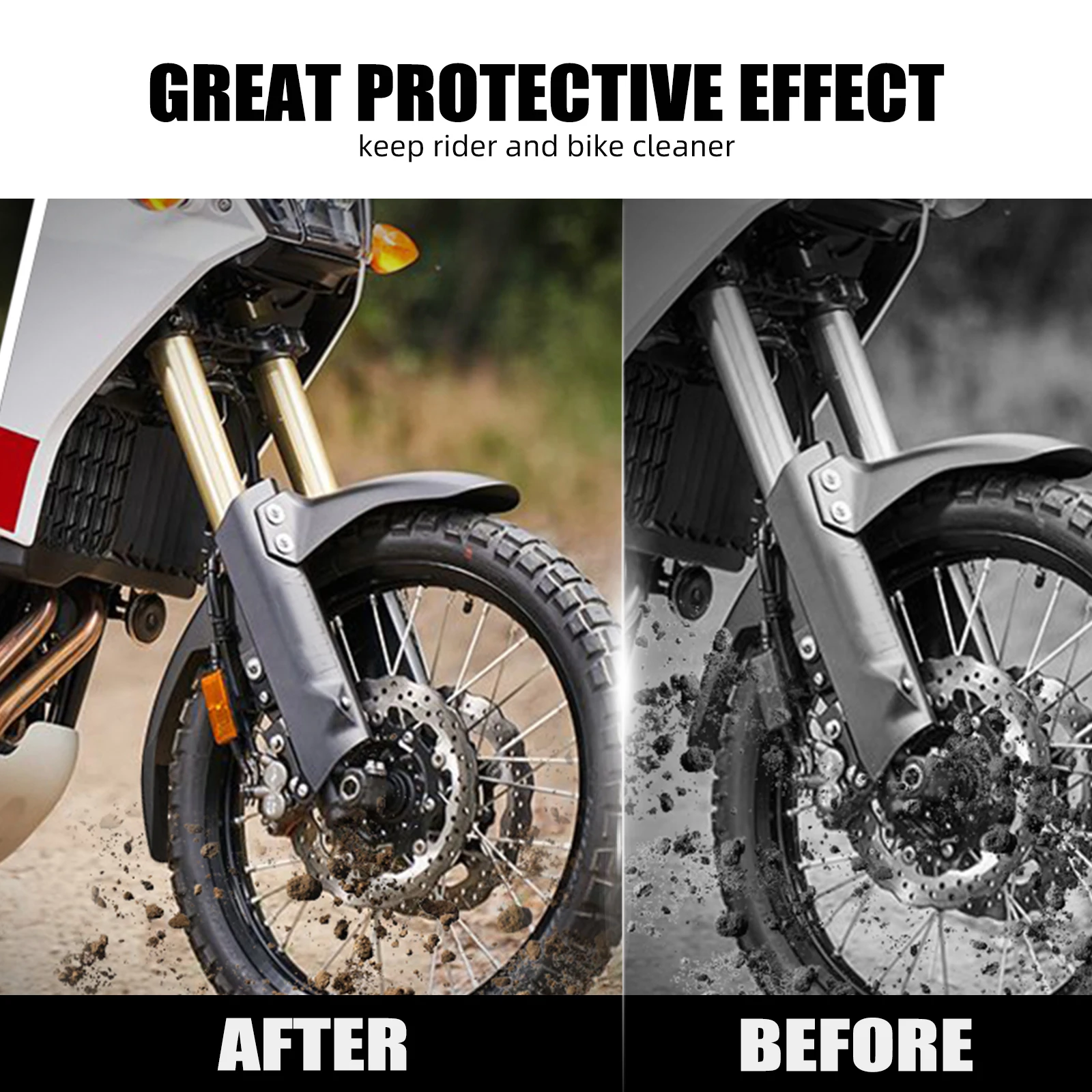 Фото Удлинитель брызговика для Yamaha Tenere 700 TENERE 700 T7 T700 XTZ 700 2019-2020 №3