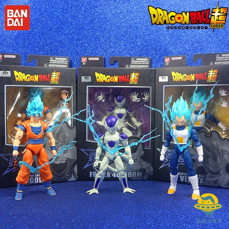 Оригинальная Bandai в наличии Dragon Ball Super Dragon Star Super Saiyan Son Goku мобильный кукла подарок на день рождения Коллекционная модель