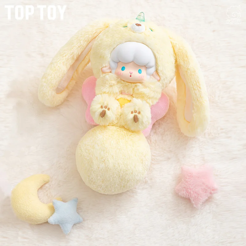 Roll Sheep Animal Union Cute Series Плюшевая подвеска Слепая коробка-Таинственный сюрприз Подарки большого хвоста Critter Crew Модные игрушки