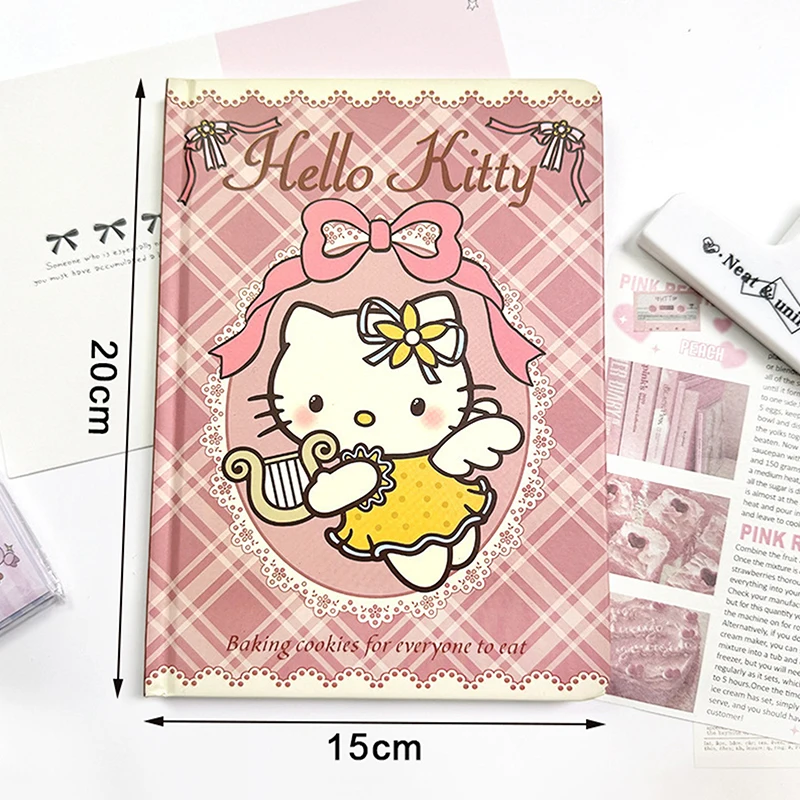 Милый блокнот Hello Kitty A5 в твердом переплете, утолщенный цветной внутренний справочник, ковбойский блокнот KT Cat (art.: 3920cfdda86f2) - 3920cfdda86f2