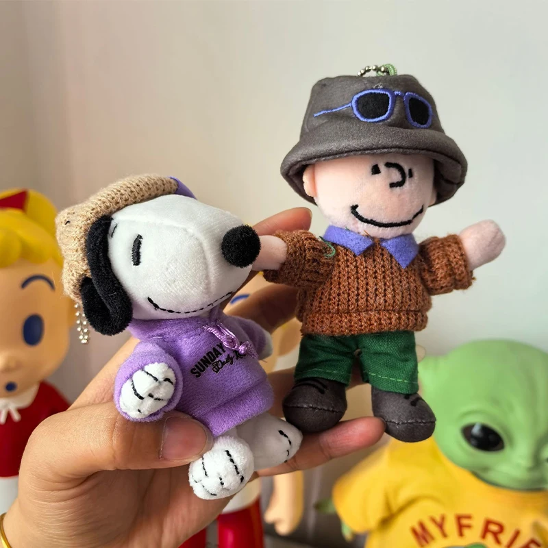 Фото Брелок Snoopy в японском стиле, подвеска для рюкзака, украшение для автомобиля, брелок для пары, высокое качество, брелок для ключей, подарок на день рождения, друг ﻿ ﻿ №3