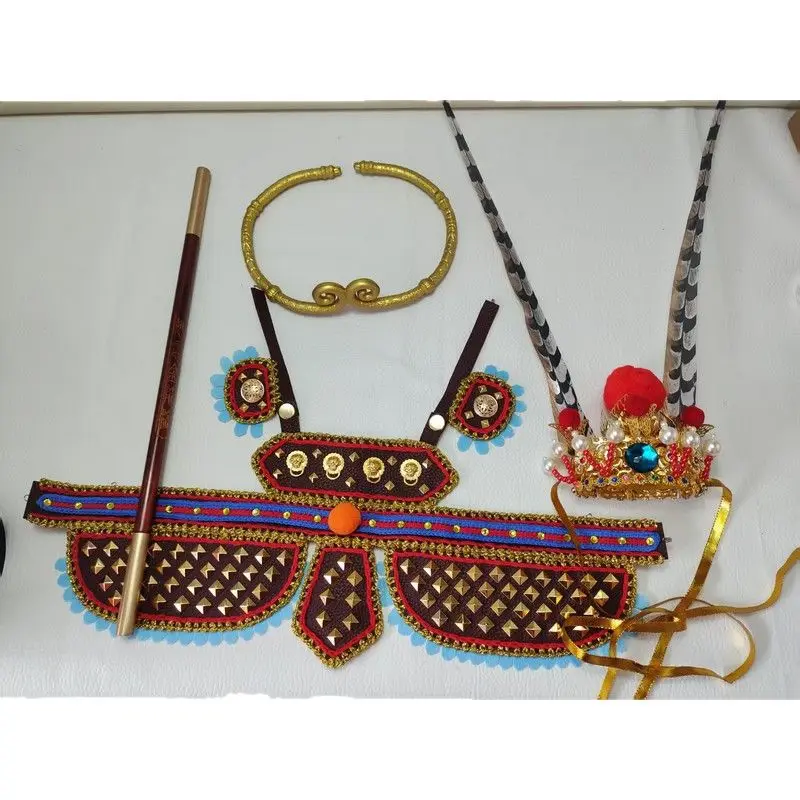 58cmlabubu детская одежда, лидер zimomo, детская одежда, черный Wukong, Король обезьян, детская декоративная одежда