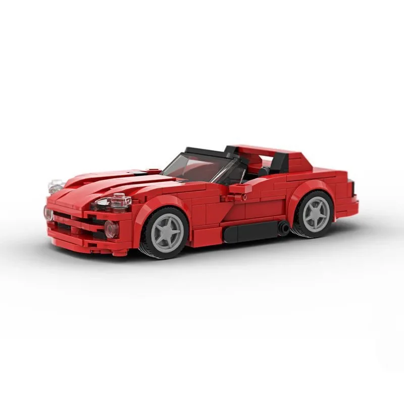 274 шт. MOC 1992 Dodgeed Viper RT 10 скоростные чемпионы автомобили техника строительные блоки кирпичи набор детские игрушки подарки для мальчиков и девочек