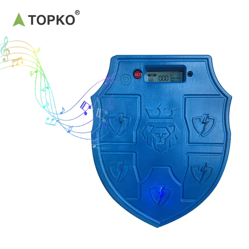 Боксерская машина TOPKO, Портативная USB-зарядка и Bluetooth-соединение, умная музыкальная настенная боксерская тренировочная машина