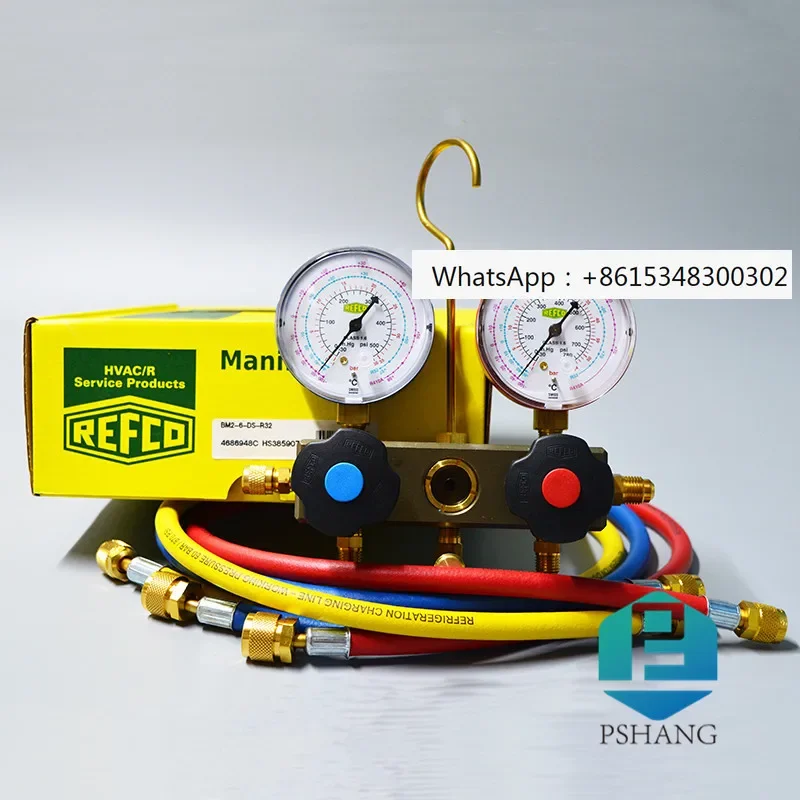 REFCO Weike Измеритель дозирования хладагента для кондиционирования фтора Группа R410a Измеритель дозирования хладагента BM2-6-DS-R32