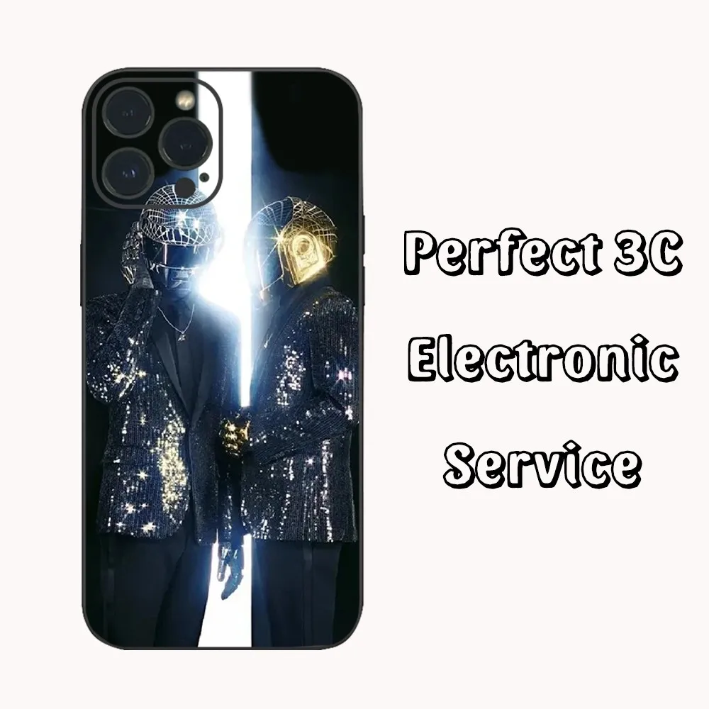 Фото Мягкий силиконовый чехол D-Daft в стиле панк для iPhone16 15 14 13 12 Mini 11 Pro XS Max X XR SE5 6 7 8 Plus №4