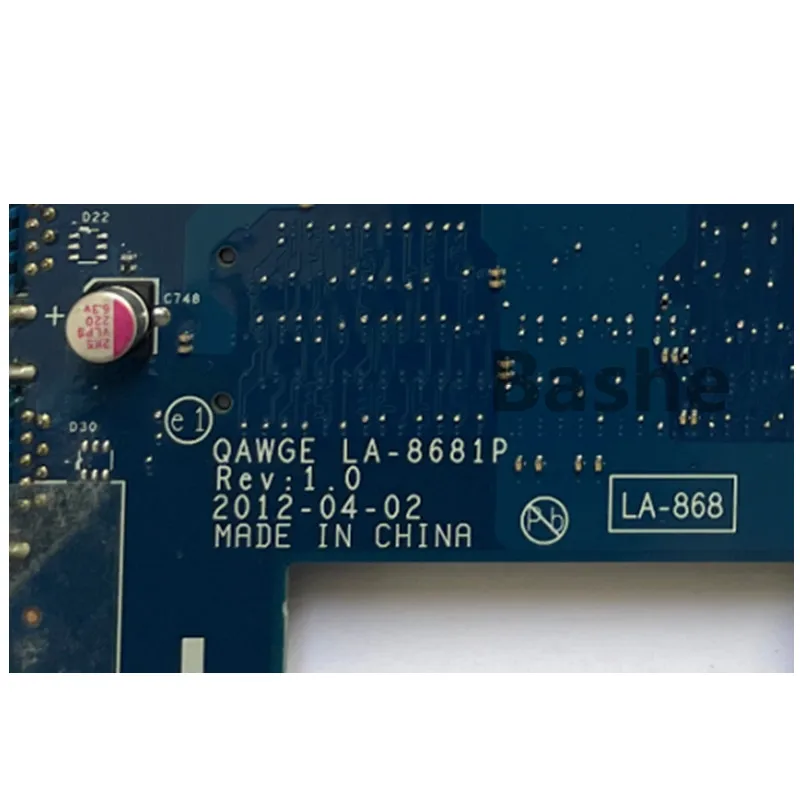 Материнская плата для ноутбука Lenovo Ideapad G585, центральный процессор, Встроенная Материнская плата E1-1200 DDR3, тест 100% (art.: 3920c04d28e9e) - 3920c04d28e9e