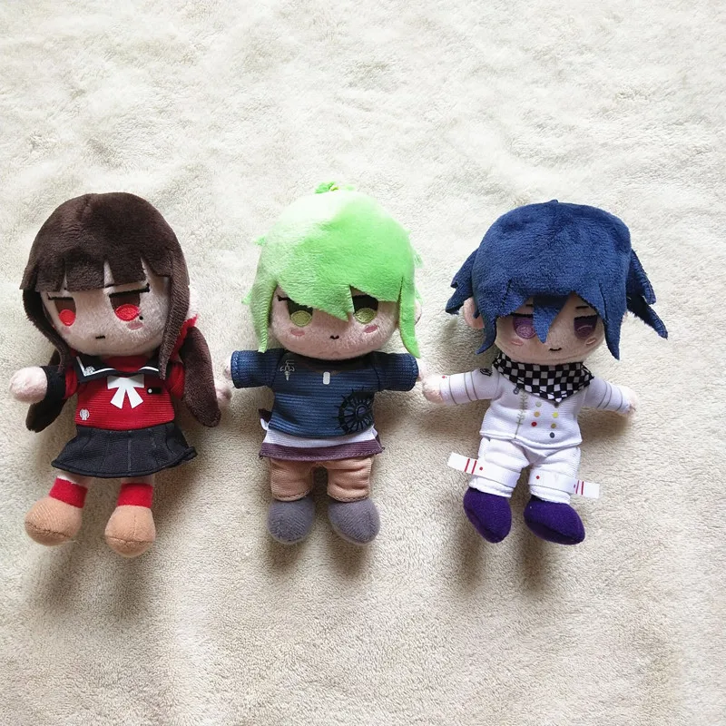 Фото Аниме Danganronpa Kokichi Oma Saihara Shuichi Kaede Akamatsu Косплей Мультяшная кукла Мягкие игрушки Maumet Пушистые куклы Талисман Подарок №3