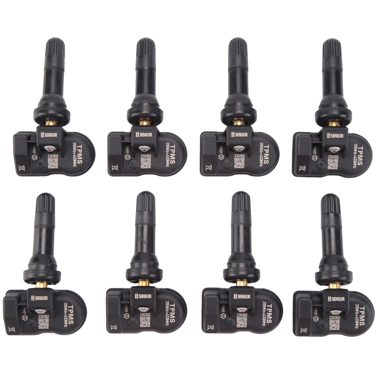 8 шт. TPMS Датчик 433 МГц 315 МГц универсальный программируемый 2 в 1 MX-датчик для системы мониторинга давления в шинах Autel
