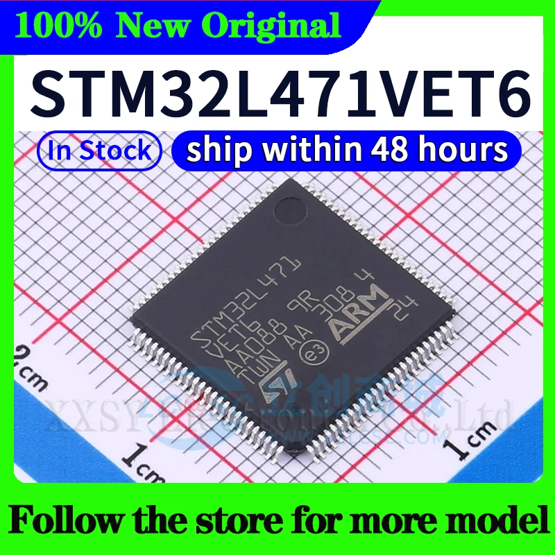 Фото STM32L471RET6 STM32L471VET6 STM32L471VGT6 STM32L471QEI6 STM32L471RGT6 STM32L471QGI6 В наличии 48 часов доставка №4