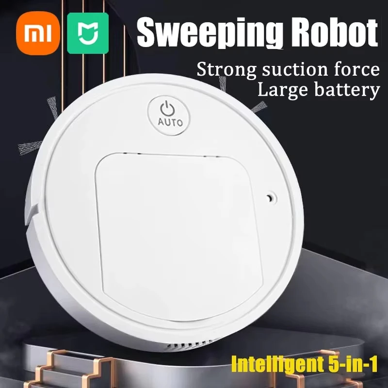 Увлажнитель-распылитель Xiaomi MIJIA 5 в 1, умный робот для подметания, уборки пылесосом, сильная очистка, очистка воздуха, Новинка