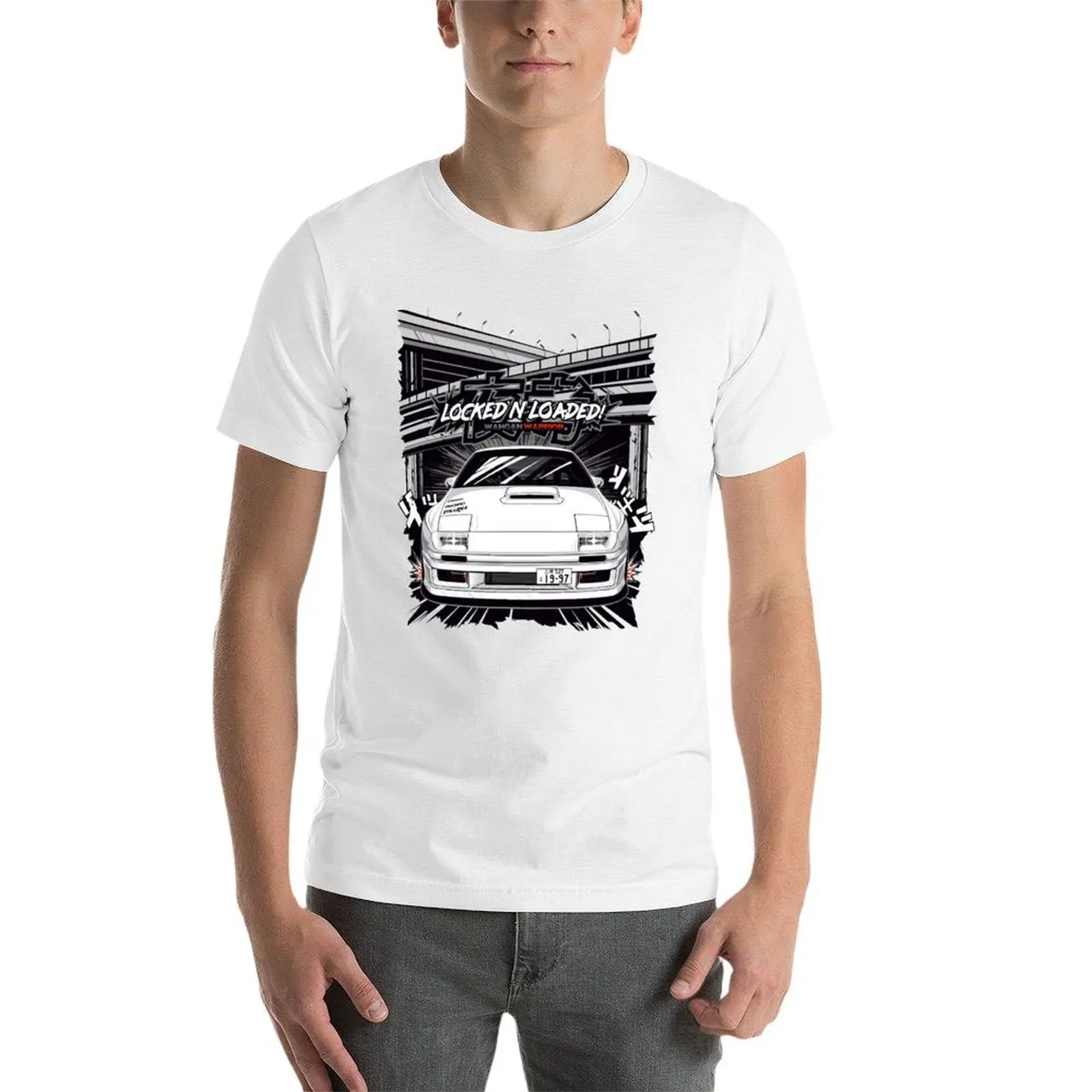Фото RX7 FC футболка мужские футболки хлопковая мужская футболка летняя футболка №4
