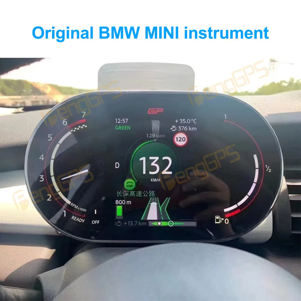 Цифровой кластер для BMW MINI F54 F55 F56 F60 2014-2023, автомобильный ЖК-дисплей, приборная панель, виртуальный CockPit, измеритель скорости, приборная панель Linux BT