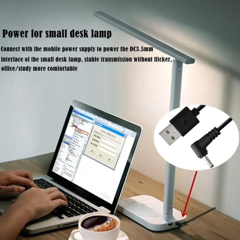 Y2GD 25 см USB -DC5V Power Cable USB2.0 Мужчина до DC3,5 ммх1,35 мм мужской шнур для динамиков и портативных устройств (art.: 3920cfa03dbae) - 3920cfa03dbae